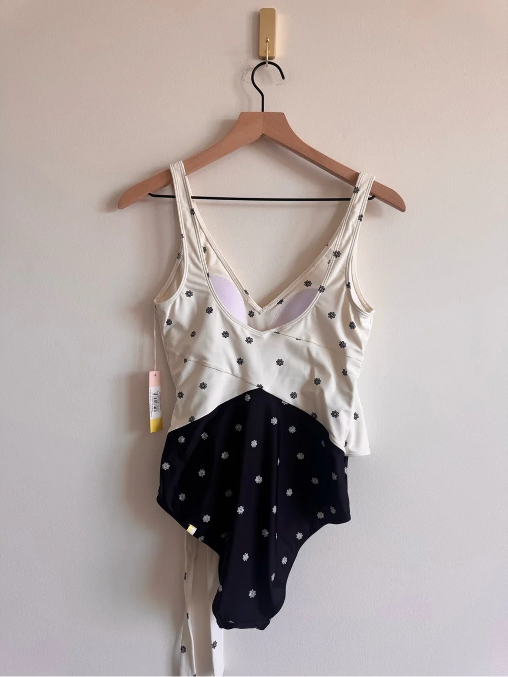 Summersalt | The Perfect Wrap One-Piece Swimsuit Microfloral Sea Urchin ~ NWT 10